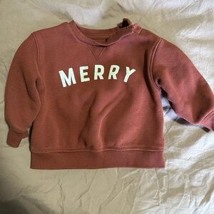 Little Co Christmas Sweatshirt - 12 months